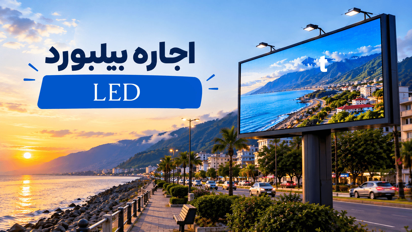 اجاره بیلبورد ال ای دی؛ قیمت، مزایا و راهنمای انتخاب